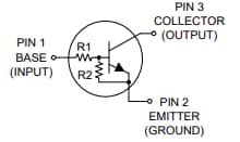 框图 - onsemi NPN双极数字晶体管